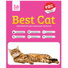 Best Cat (Бэст Кэт) Pink Flowers. Силикагелевый наполнитель для кошачьего туалета, 3,6 л
